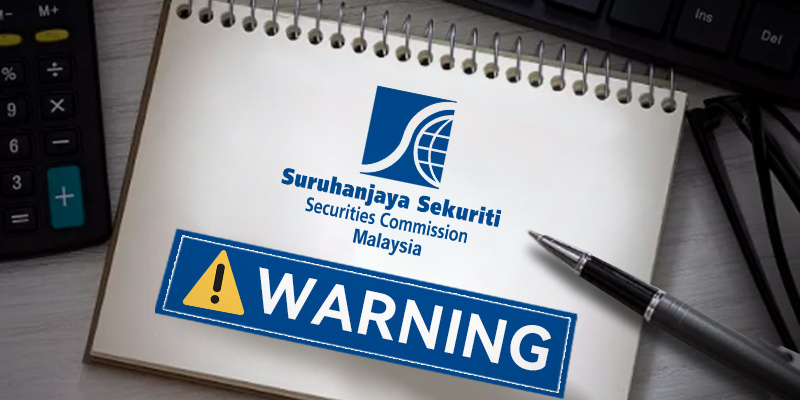 Malaysian SC Issued a Warning on 2 Unauthorised Entities