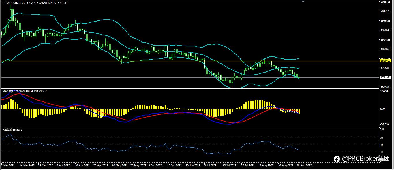 PRCBroker：20220831今日汇评
