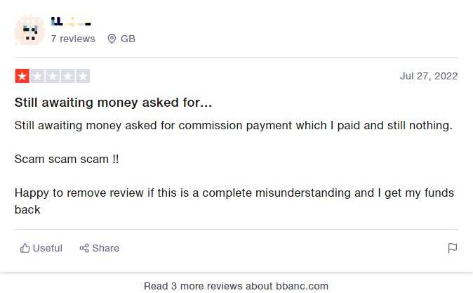 Negative Reviews: Regulators in Europe Warn the Fraudulent FX Broker BBanc