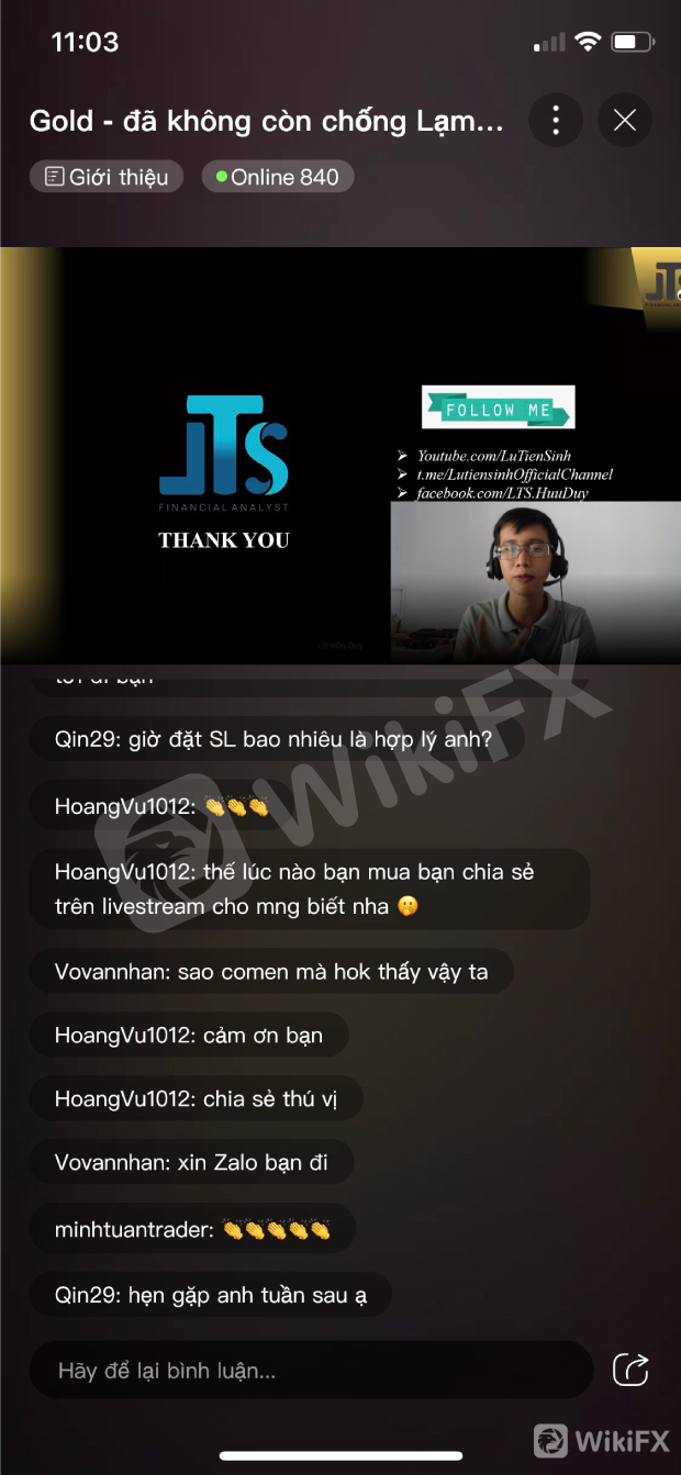 TÍNH NĂNG LIVESTREAM TRÊN ỨNG DỤNG WIKIFX NGÀY CÀNG THU HÚT NGƯỜI DÙNG