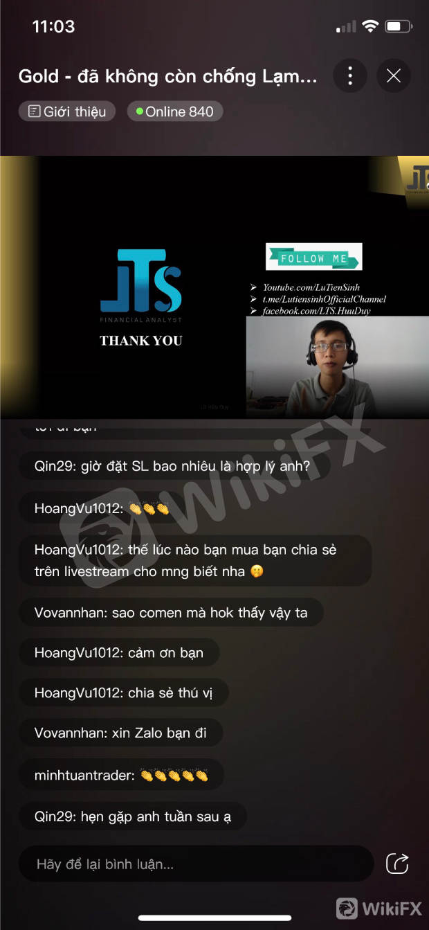 TÍNH NĂNG LIVESTREAM TRÊN ỨNG DỤNG WIKIFX NGÀY CÀNG THU HÚT NGƯỜI DÙNG