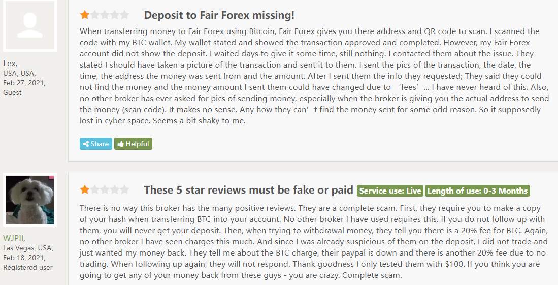 Caution: Clients Report Withdrawal Issues in Fair Forex