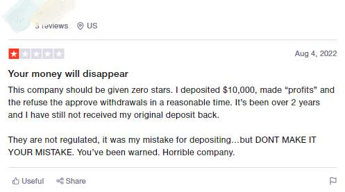 Bad Reviews: Trade with Videforex, Trade with Caution