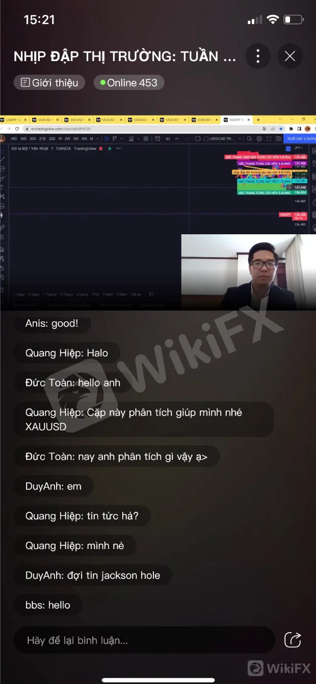 LIVESTREAM TUẦN 4 THÁNG 8 TRÊN ỨNG DỤNG WIKIFX CÓ GÌ ĐẶC SẮC?