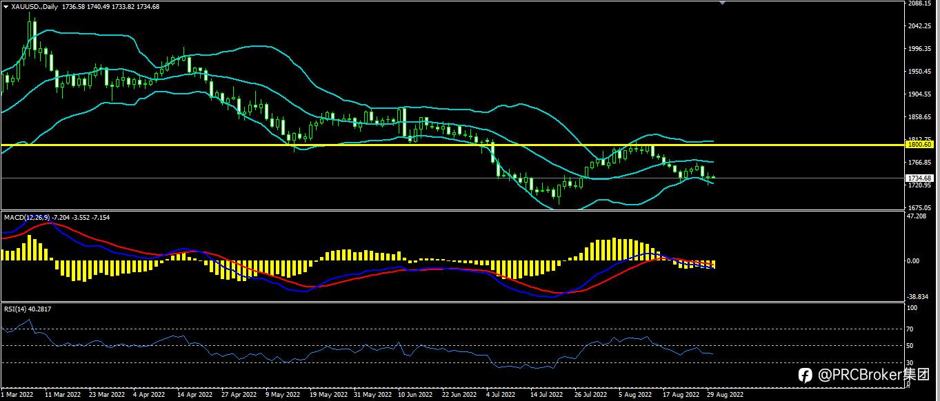 PRCBroker：20220830今日汇评