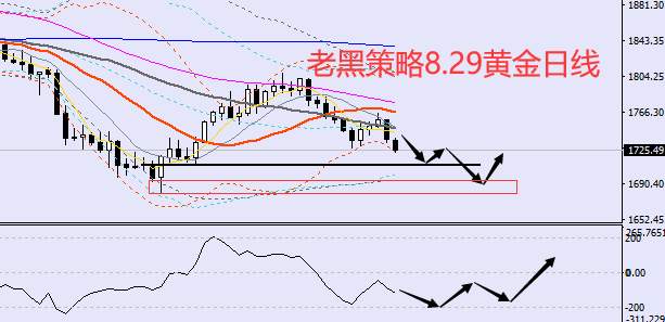 老黑策略：8.29外汇、黄金、原油分析策略