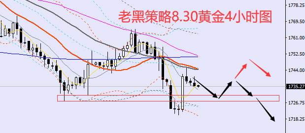 老黑策略：8.30外汇、黄金、原油分析策略