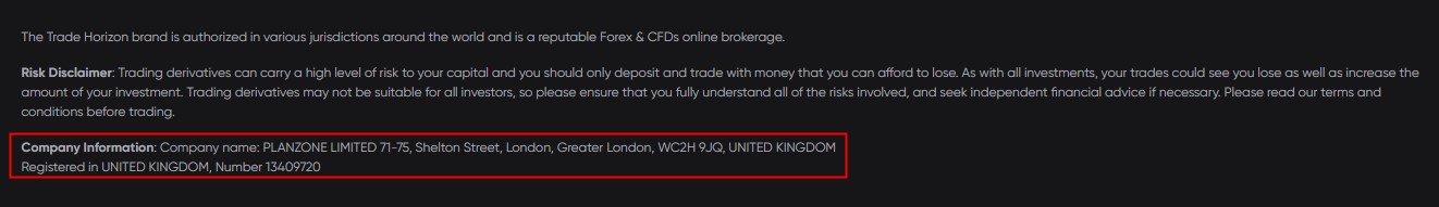 Bonus Trap: Unregulated FX Broker Trade Horizon Receives Multiple Warnings