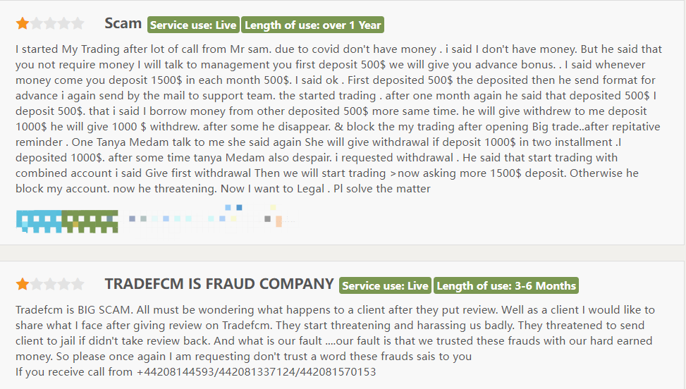 Scam Exposure: Clients Report Withdrawal Issues with TradeFCM