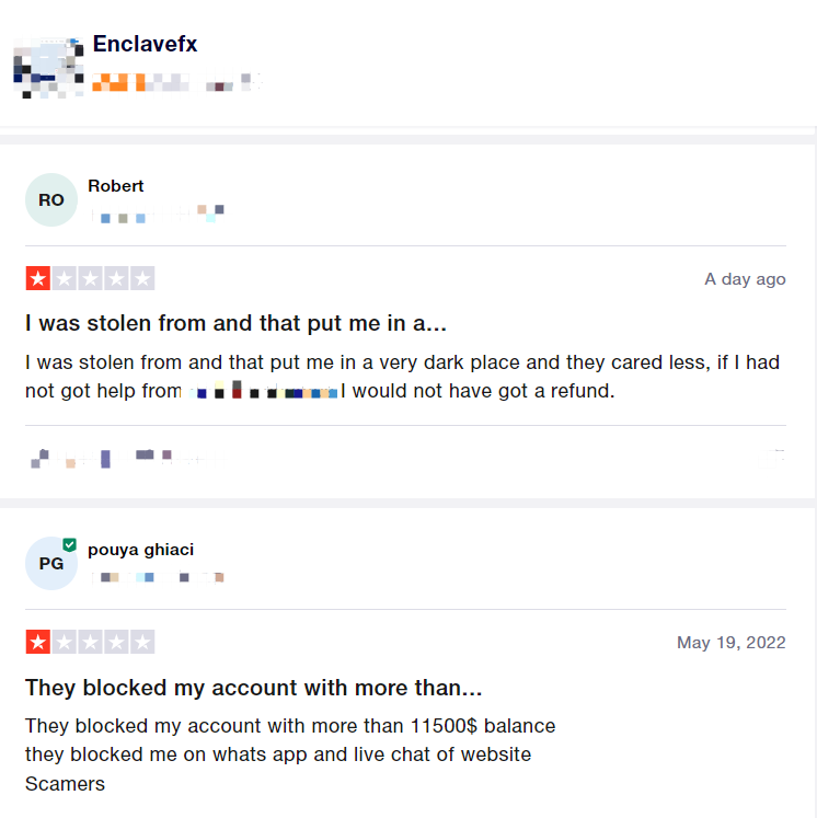 FCA Warning: EnclaveFX Receives Withdrawal Complaints