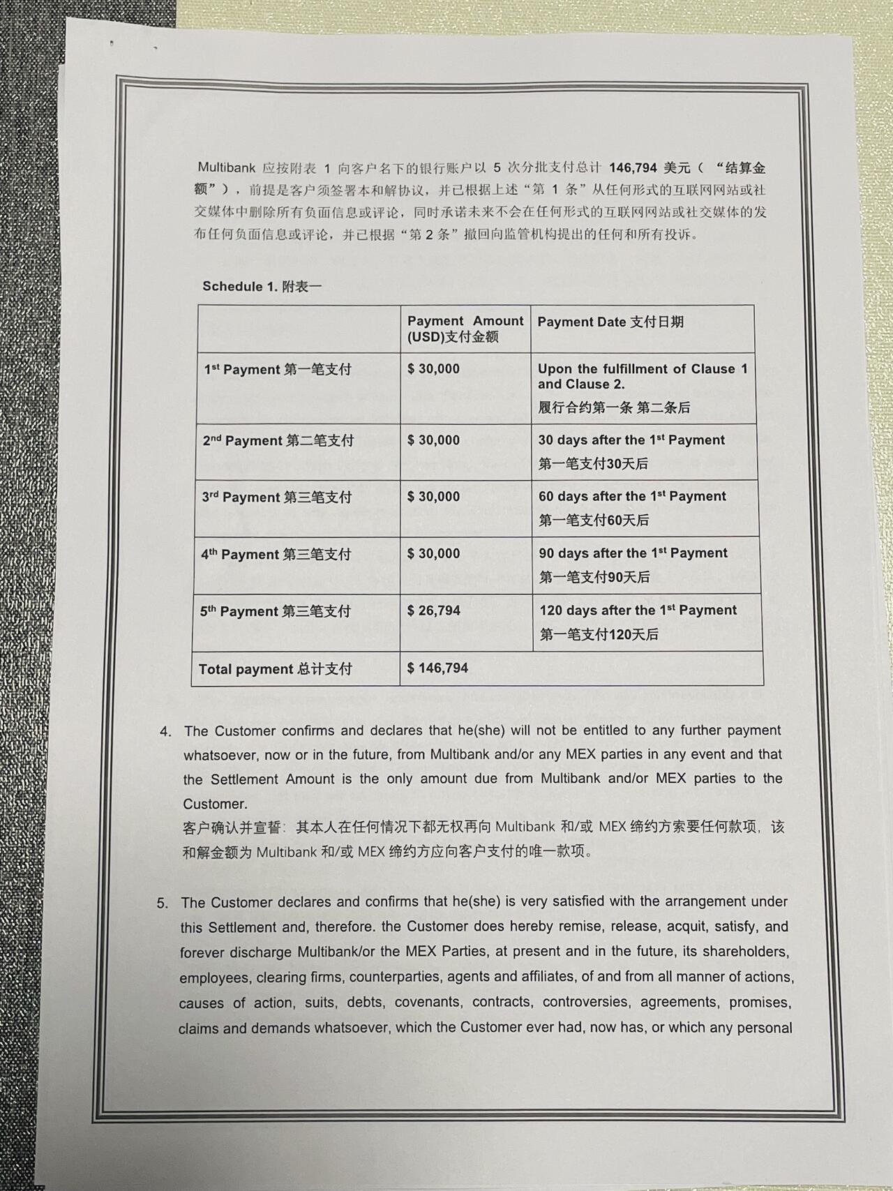 Client Complaint: Multibank Group Delays Withdrawing for 9 Months