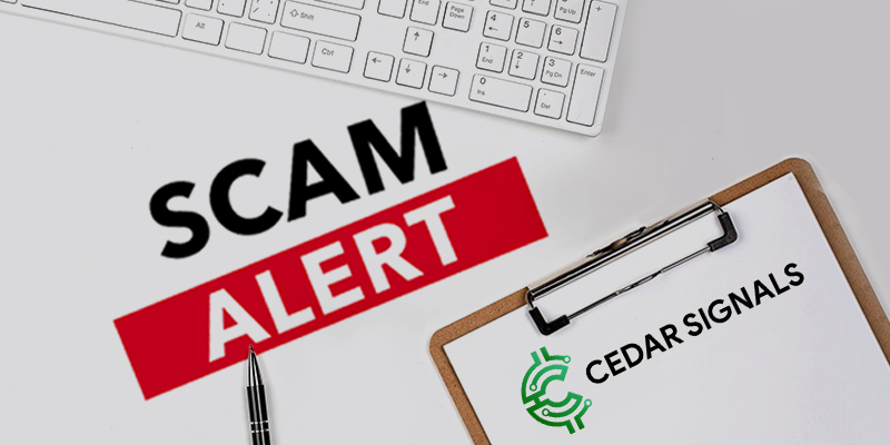 Pretend to be Regulated: Cedar Signals is an Unlicensed FX Broker