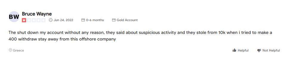 Bad Reviews: Trade with Videforex, Trade with Caution