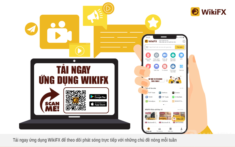 NHÌN LẠI 2 BUỔI LIVESTREAM TUẦN ĐẦU TIÊN TRÊN ỨNG DỤNG WIKIFX