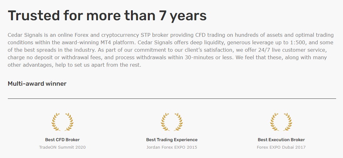 Pretend to be Regulated: Cedar Signals is an Unlicensed FX Broker