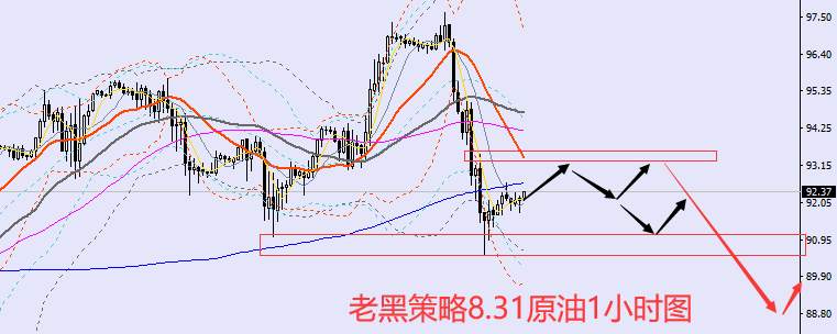 老黑策略：8.31外汇、黄金、原油分析策略