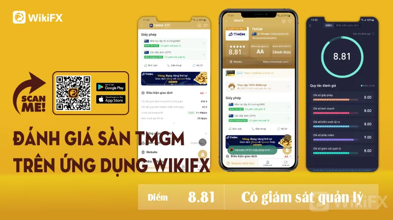 WIKIFX REVIEW - SÀN TMGM ĐẾN TỪ ÚC VỚI NHIỀU GIẢI THƯỞNG DANH GIÁ