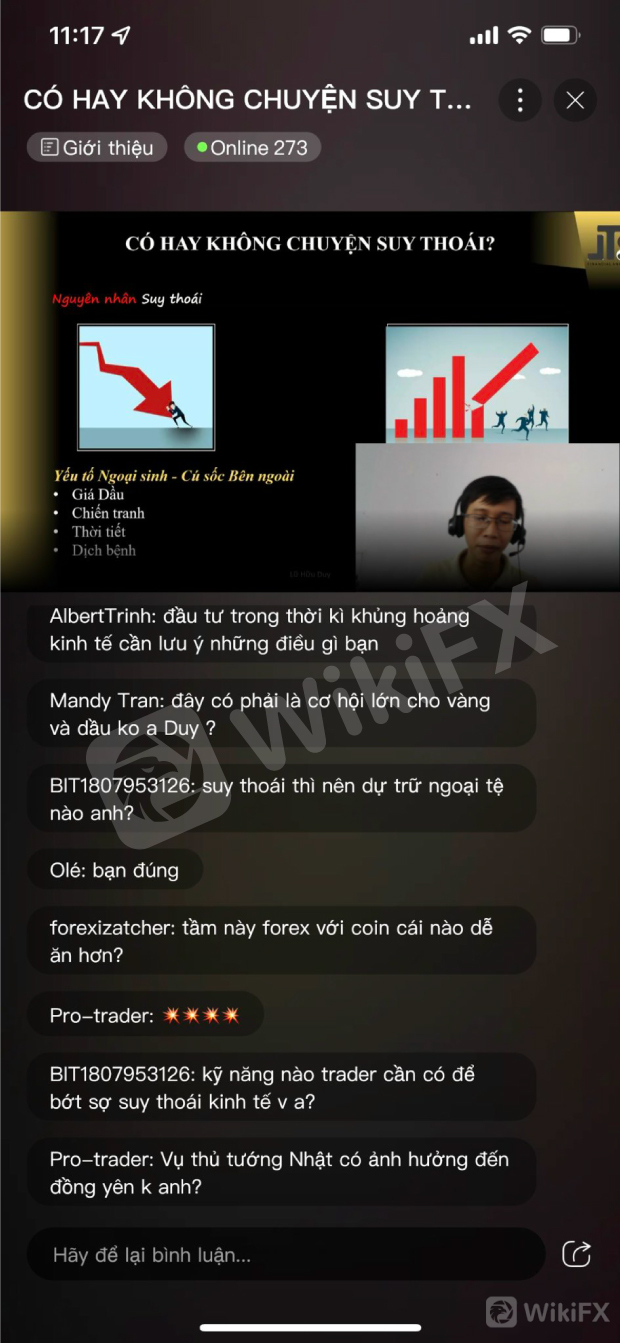 NHÌN LẠI 2 BUỔI LIVESTREAM TUẦN ĐẦU TIÊN TRÊN ỨNG DỤNG WIKIFX