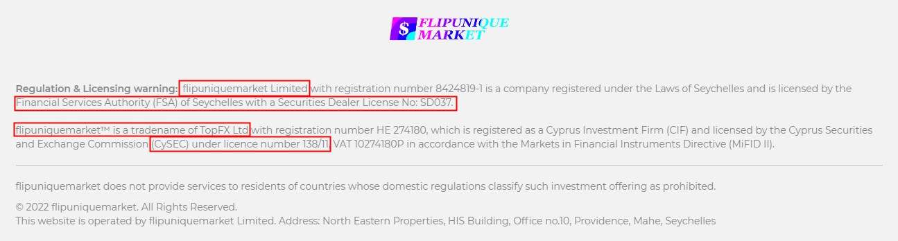 All scams in one? These Seychelles FSA-Warned FX Brokers are Highly Similar