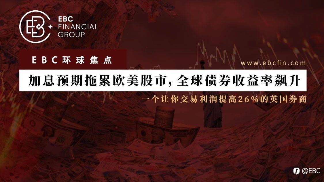 EBC环球焦点 |加息预期拖累欧美股市，全球债券收益率飙升