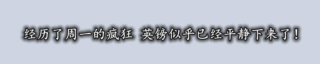经历了周一的疯狂 英镑似乎已经平静下来了!