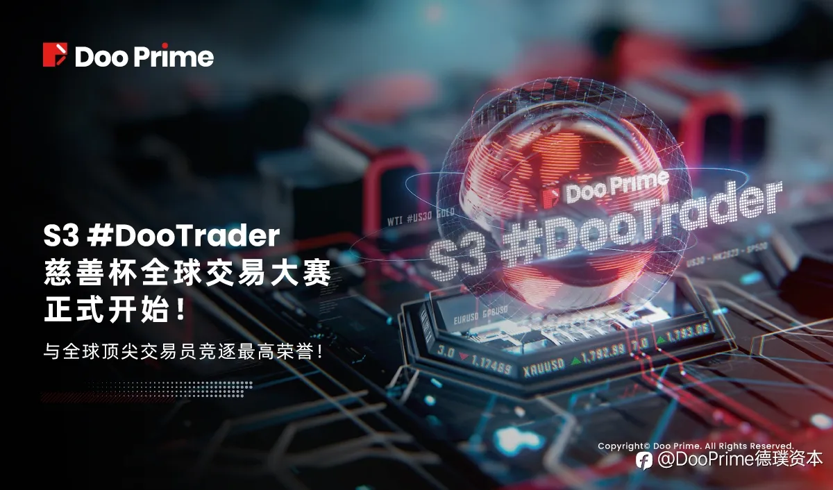 公司动态 | S3 #DooTrader 慈善杯全球交易大赛正式开赛，与全球顶尖交易员竞逐最高荣誉！