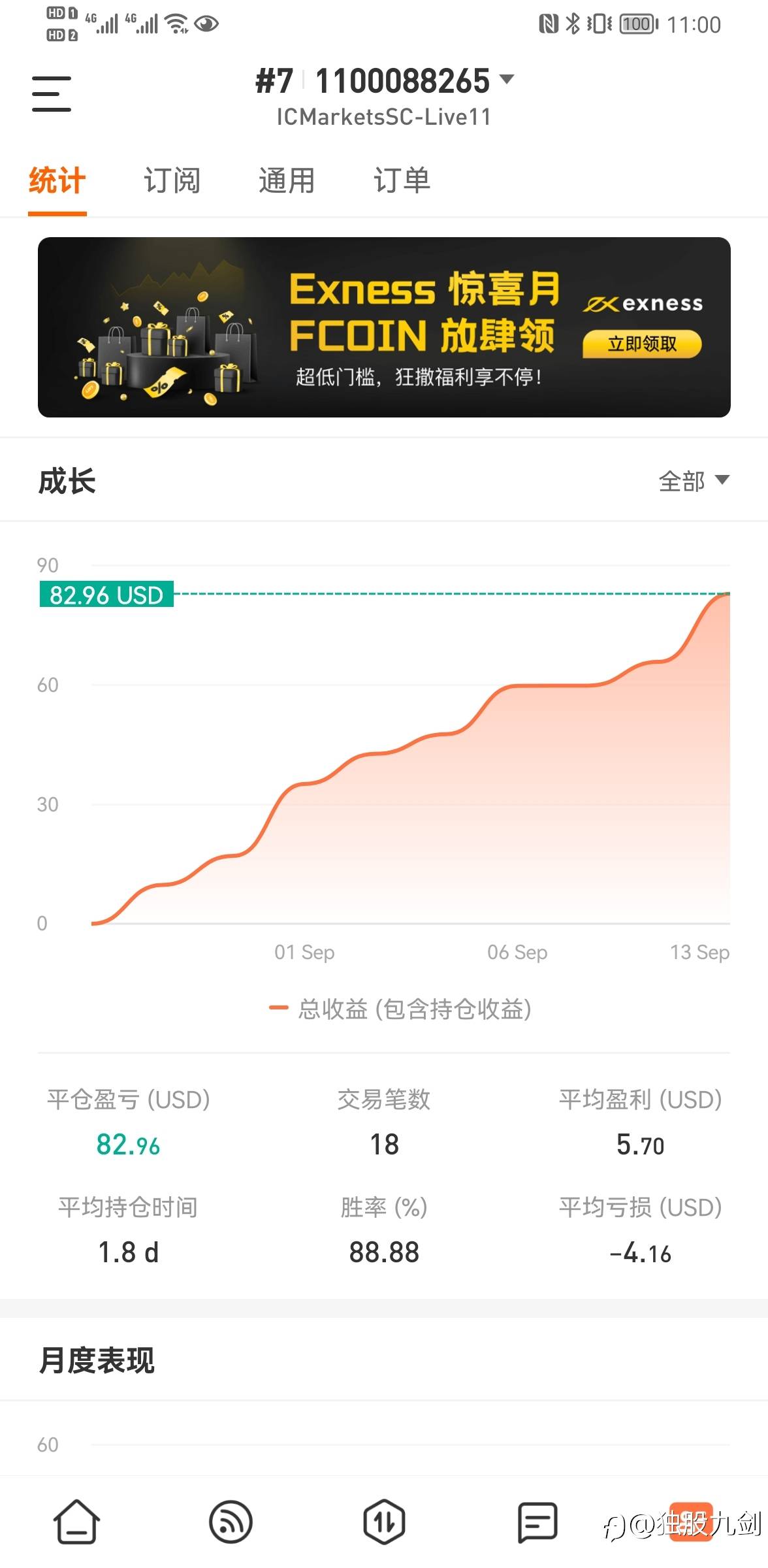 持续稳定盈利