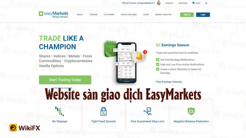 WIKIFX REVIEW - ĐÁNH GIÁ SÀN GIAO DỊCH EASY MARKETS MỚI NHẤT 2022