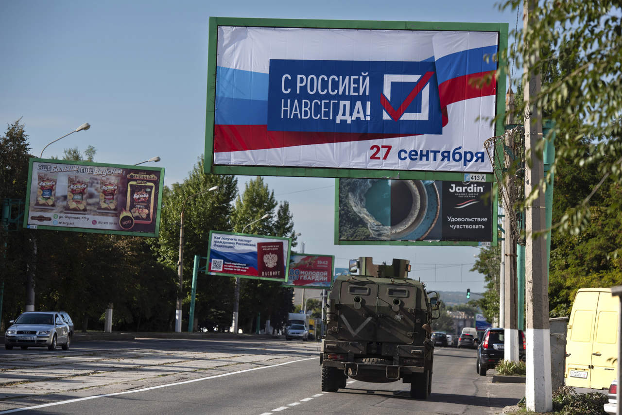 NATO nêu cách đối phó việc 4 vùng ở Ukraine trưng cầu dân ý sáp nhập Nga