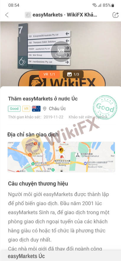 WIKIFX REVIEW - ĐÁNH GIÁ SÀN GIAO DỊCH EASY MARKETS MỚI NHẤT 2022