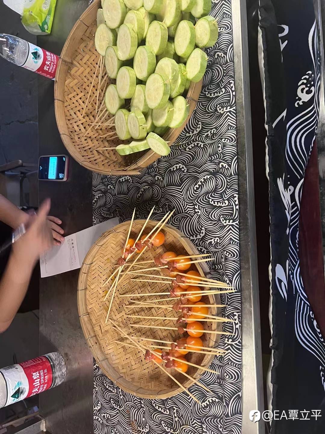 韭菜河虾