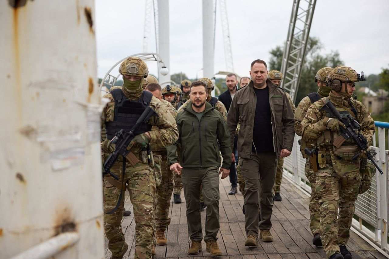 Ông Zelensky tới Kharkiv