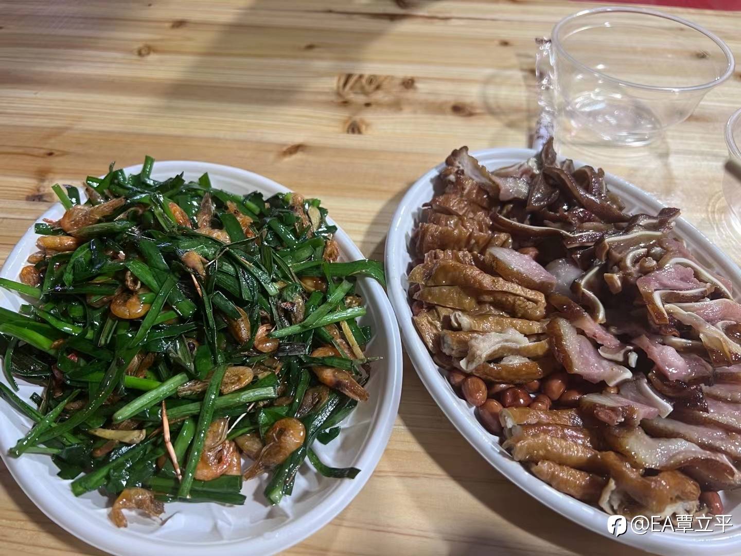 韭菜河虾