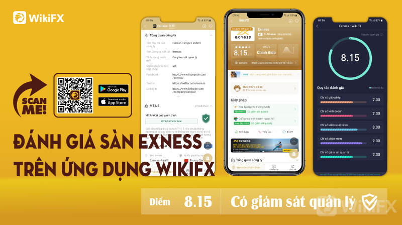 WIKIFX REVIEW - SÀN EXNESS VÀ CẬP NHẬT THÔNG TIN MỚI NHẤT 2022
