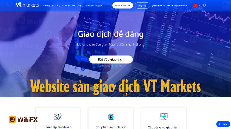 WIKIFX REVIEW - ĐÁNH GIÁ SÀN VT MARKETS, MỘT NHÁNH CỦA SÀN VANTAGE