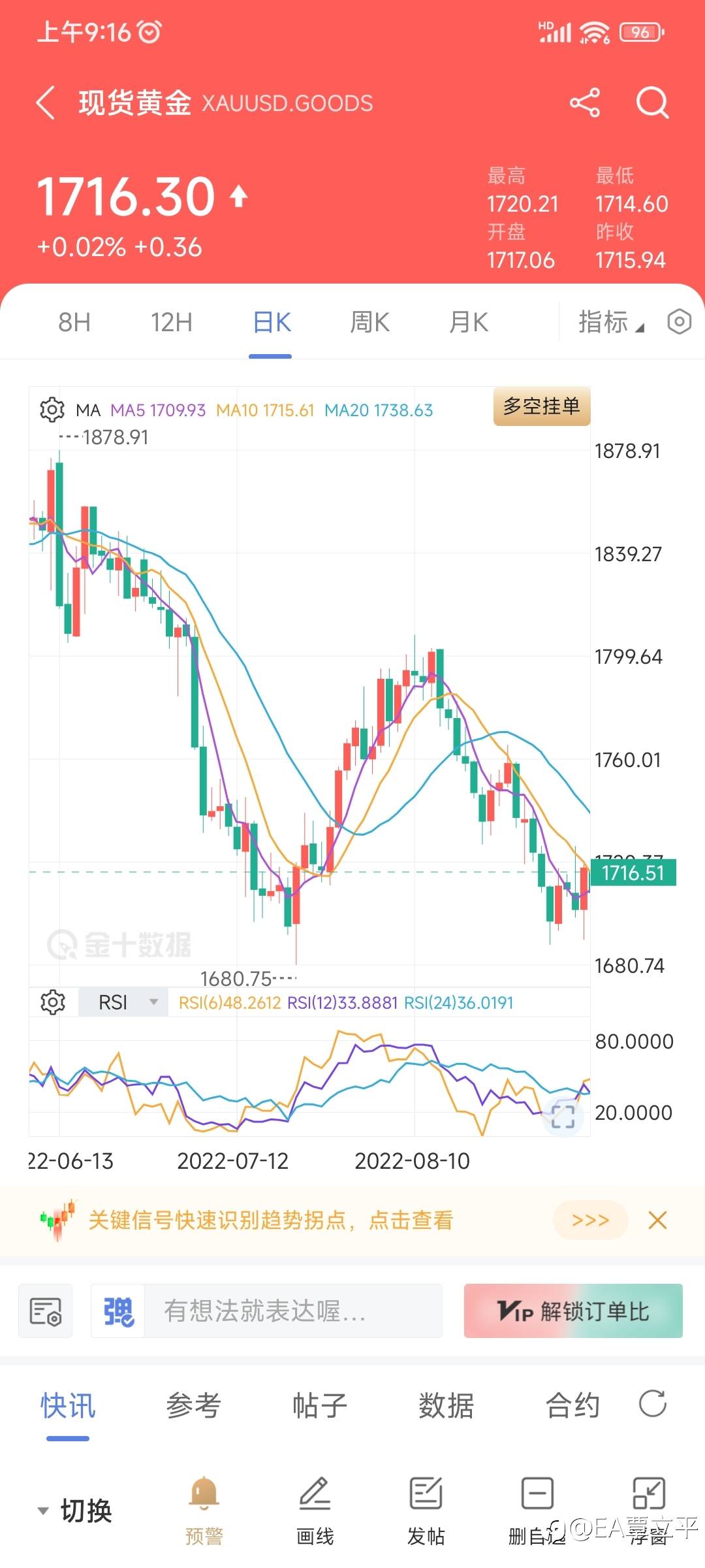 七八月份黄金的行情何其诡异
