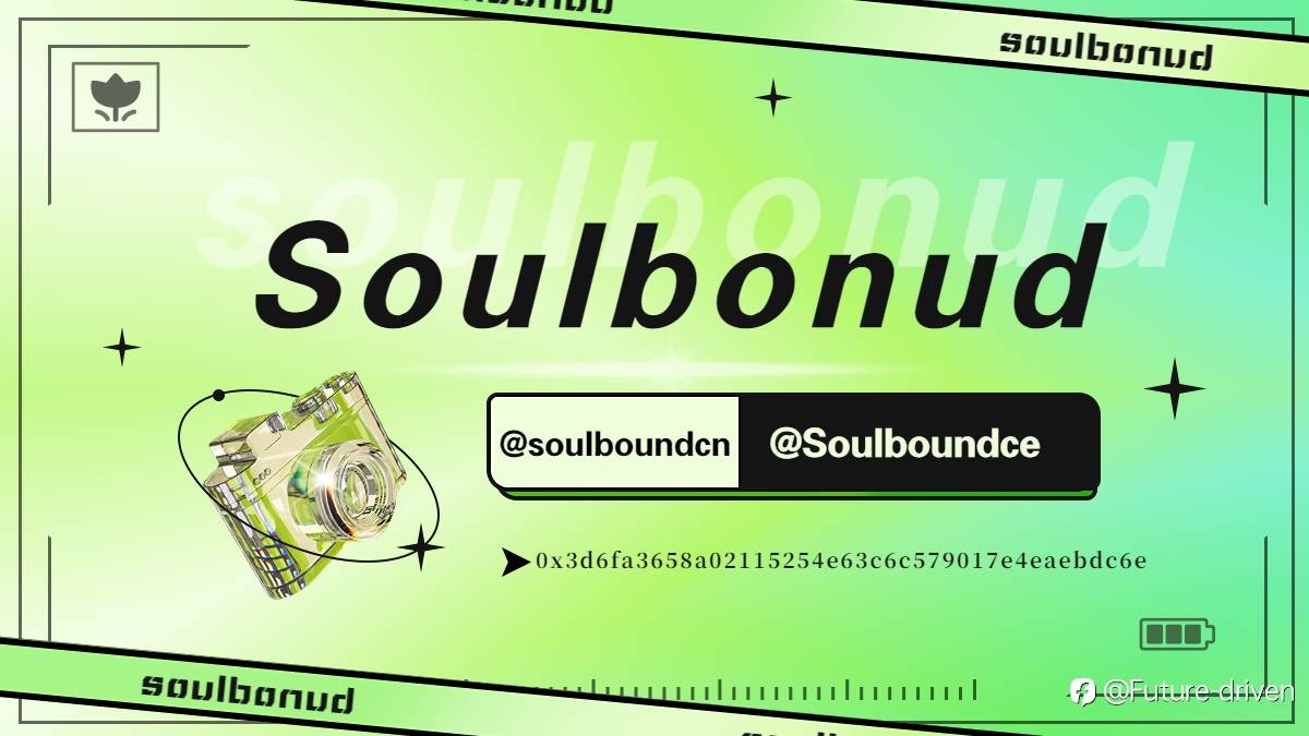 币圈黑马 soulbonud震撼来袭