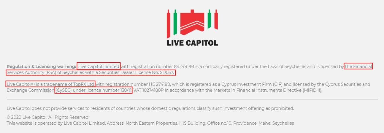 All scams in one? These Seychelles FSA-Warned FX Brokers are Highly Similar