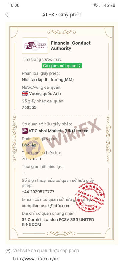 WIKIFX REVIEW - SÀN ATFX ĐANG BỊ “BÔI ĐEN TRÊN CÁC FORUM TẠI VIỆT NAM