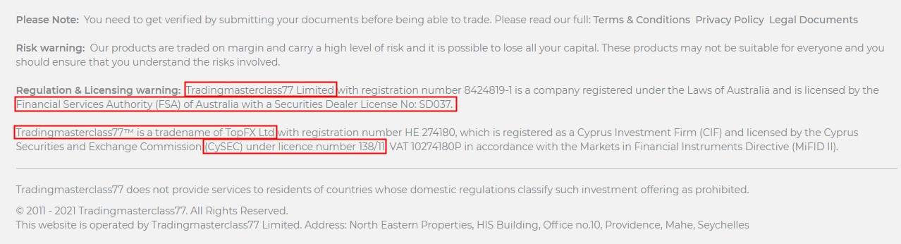 All scams in one? These Seychelles FSA-Warned FX Brokers are Highly Similar