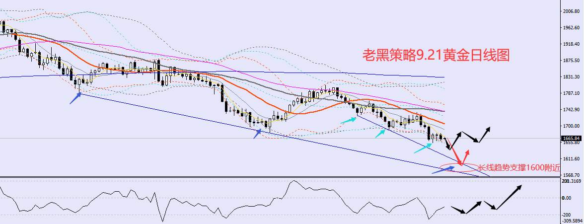 老黑策略：9.21外汇、黄金、原油分析策略