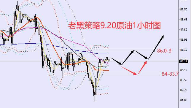老黑策略：9.20外汇、黄金、原油分析策略