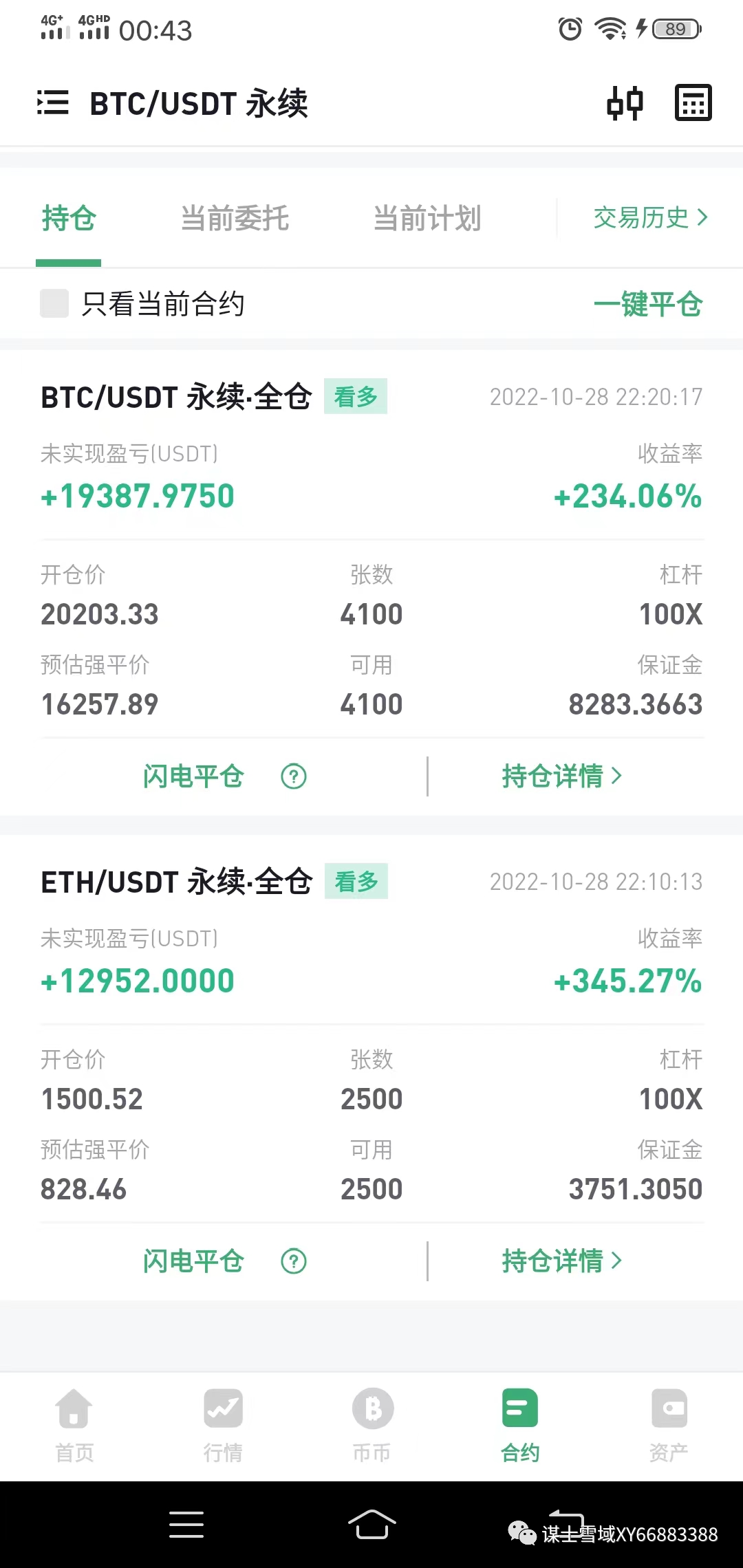 10月29日 币圈行情分析