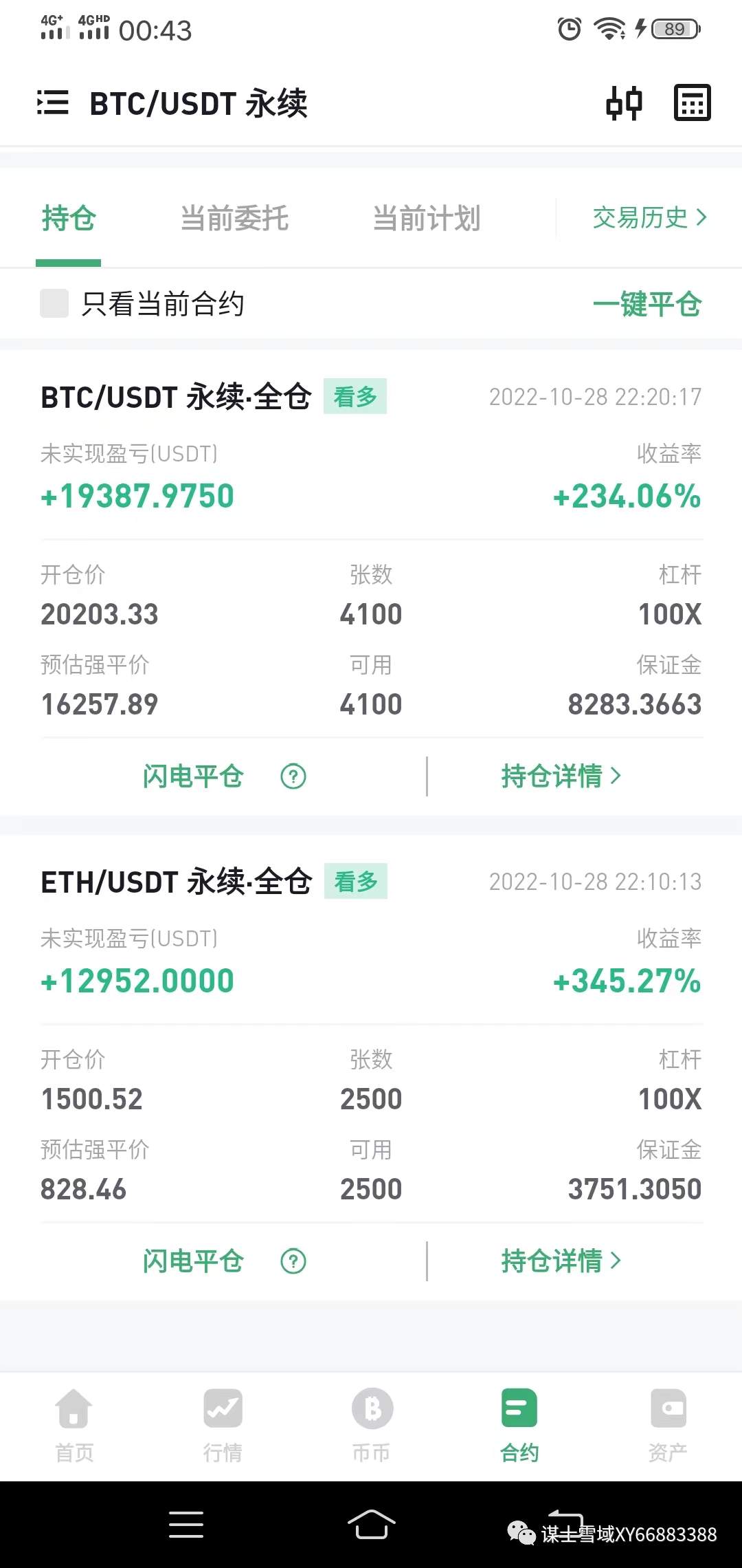 10月29日 币圈行情分析