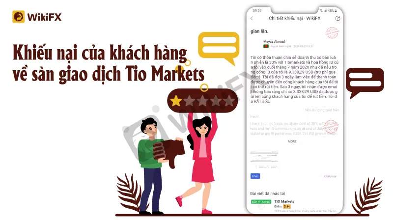 WIKIFX REVIEW - ĐÁNH GIÁ SÀN TIO MARKETS MỚI NHẤT