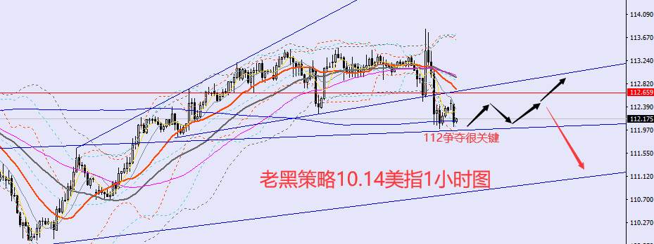老黑策略：10.14外汇、黄金、原油分析策略