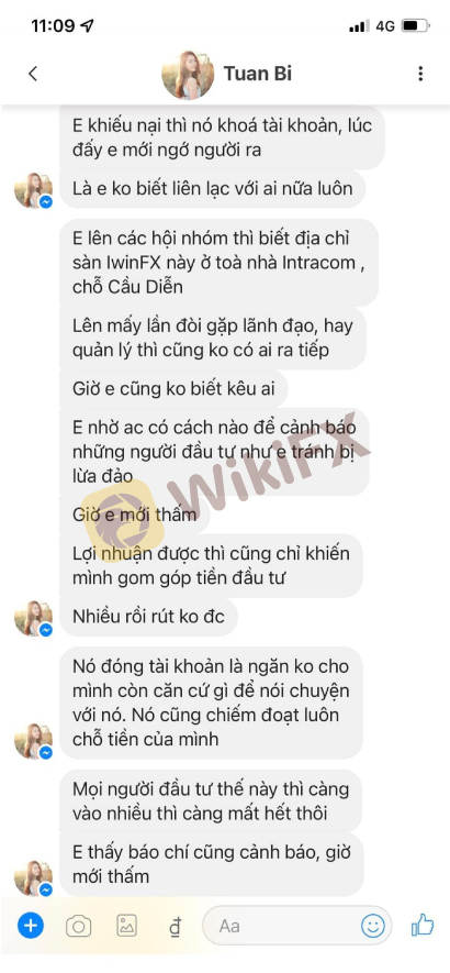 WIKIFX REVIEW - SÀN IWINFX MẠO DANH NGƯỜI KHÁC?