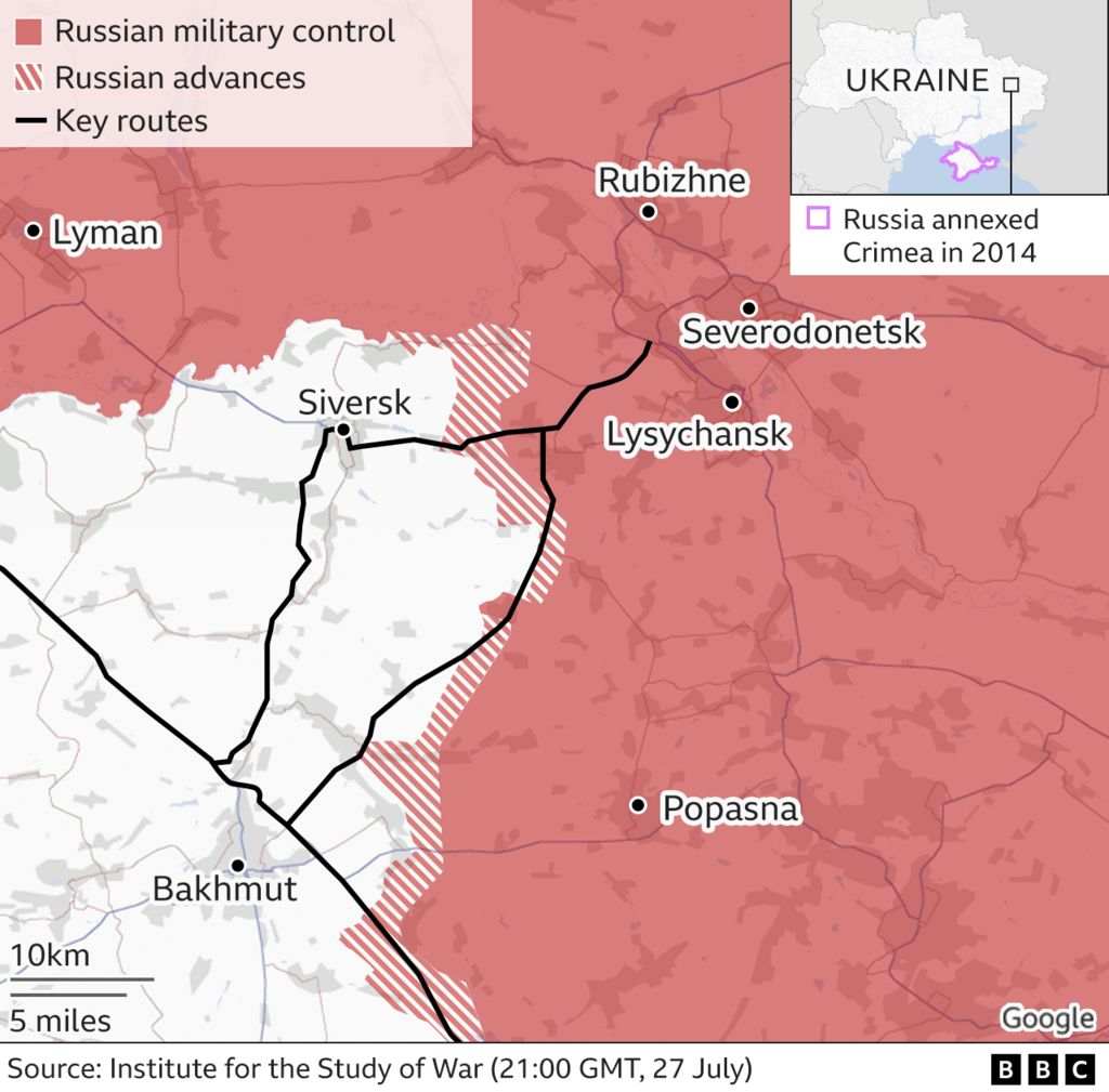 Phe ly khai ở Donetsk tuyên bố đạt bước tiến đầu tiên kể từ khi Ukraine phản công