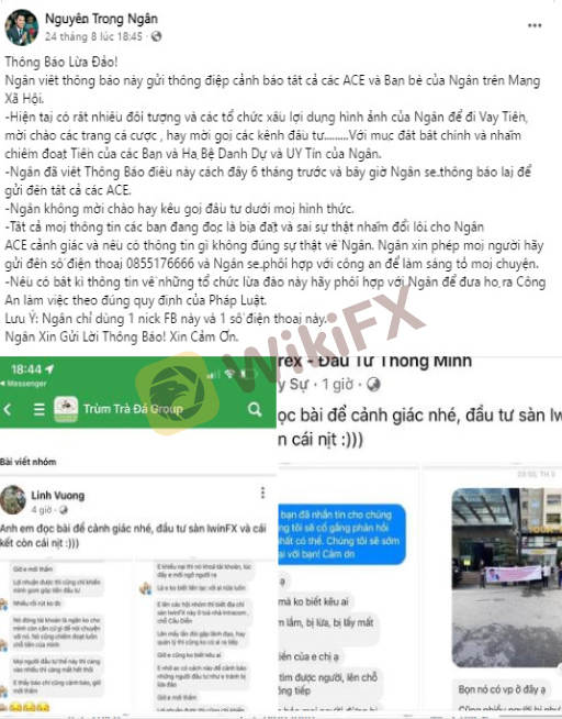 WIKIFX REVIEW - SÀN IWINFX MẠO DANH NGƯỜI KHÁC?