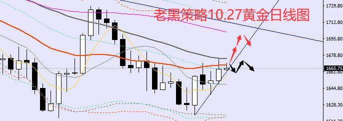 老黑策略：10.27外汇、黄金、原油分析策略